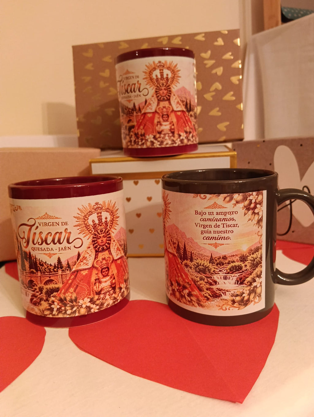 Tazas Virgen de Tíscar