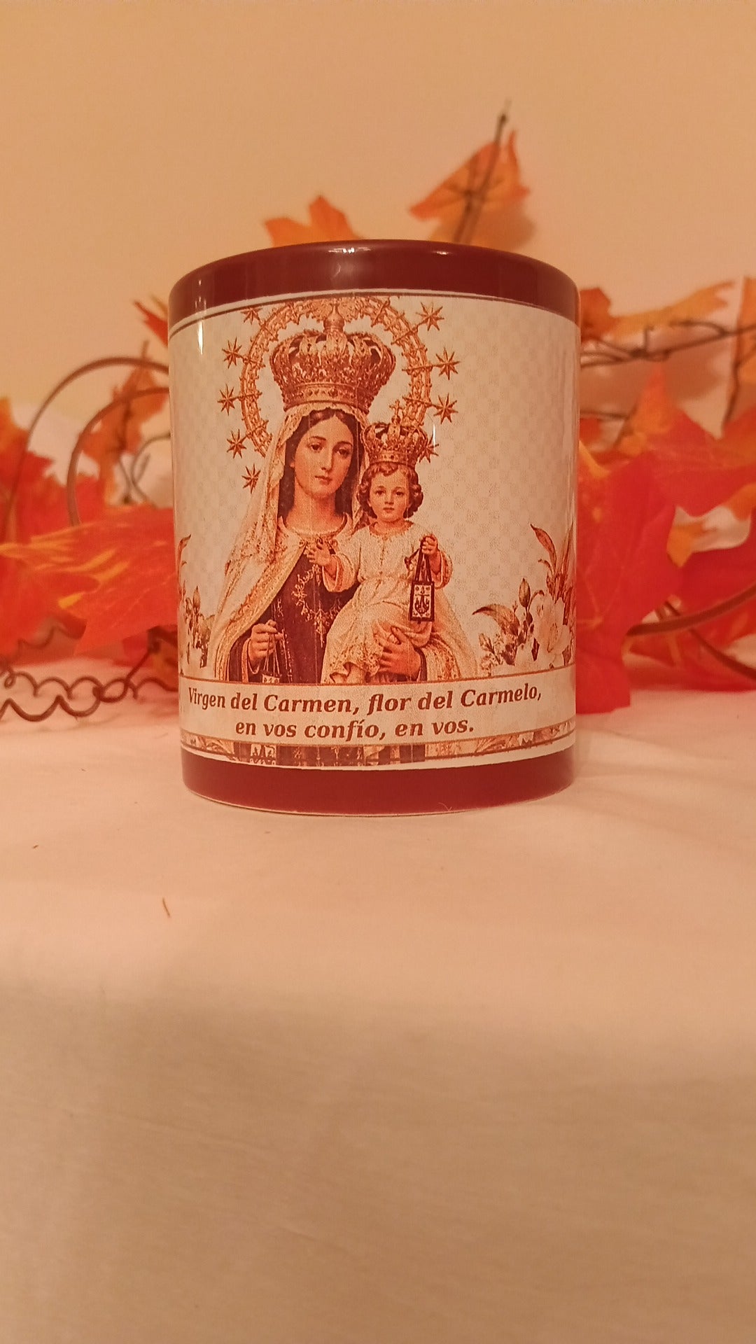 Taza de la Virgen del Carmen