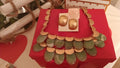 Collar de Jade+ pendientes de oro